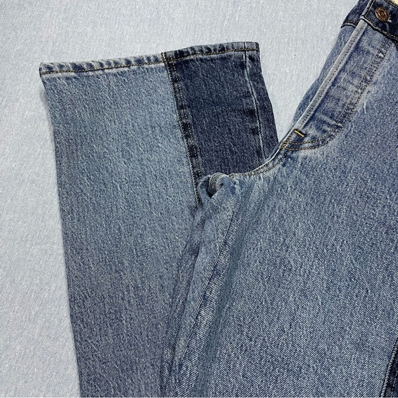 NWT Levi’s Wedgie Bootcut Western Size 27/32 in Practically Pieced Medium Wash - Picture 5 of 8